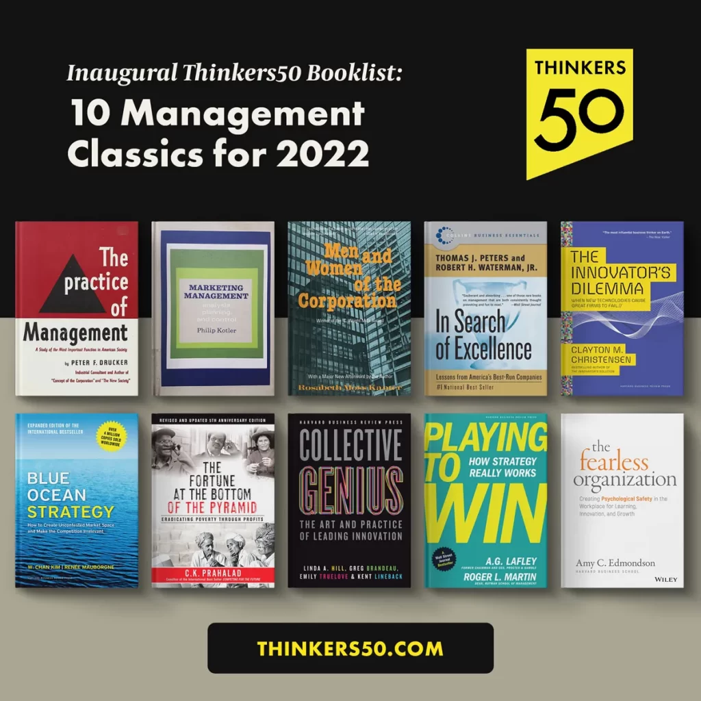 Thinkers50 has named Collective Genius, the acclaimed 2014 book by Paradox Strategies co-founders Linda Hill, Greg Brandeau, and Emily Truelove with Kent Lineback,  one of 10 management classics for 2022.