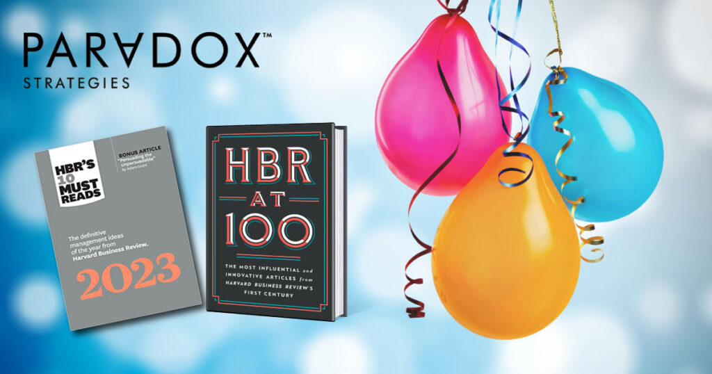 Writing by Linda Hill and Taran Swan featured in 'HBR at 100' and 'HBR's 10 Must Reads 2023'